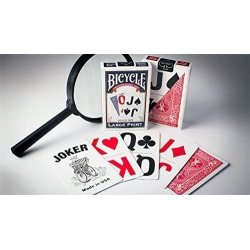 Juego de Cartas Bicycle Jumbo Index Especial para personas con visión reducida