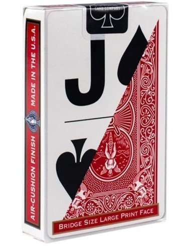 Juego de Cartas Bicycle Jumbo Index Especial para personas con visión reducida