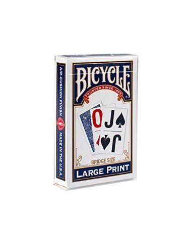 Juego de Cartas Bicycle Jumbo Index Especial para personas con visión reducida