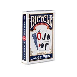 Juego de Cartas Bicycle Jumbo Index Especial para personas con visión reducida