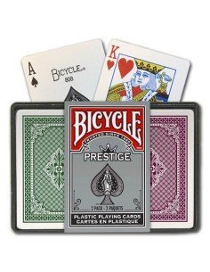 Juego de Cartas Bicycle Prestige Plastic Playing Cards Baraja poker Originales