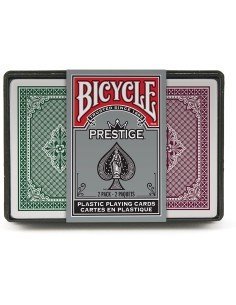 Juego de Cartas Bicycle Prestige Plastic Playing Cards Baraja poker Originales 2
