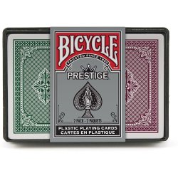Juego de Cartas Bicycle Prestige Plastic Playing Cards Baraja poker Originales