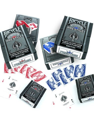 Juego de Cartas Bicycle Prestige Plastic Playing Cards Baraja poker Originales