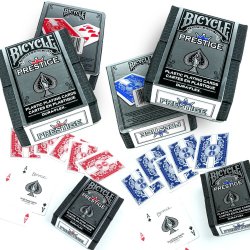 Juego de Cartas Bicycle Prestige Plastic Playing Cards Baraja poker Originales