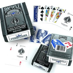 Juego de Cartas Bicycle Prestige Plastic Playing Cards Baraja poker Originales