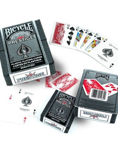 Juego de Cartas Bicycle Prestige Plastic Playing Cards Baraja poker Originales