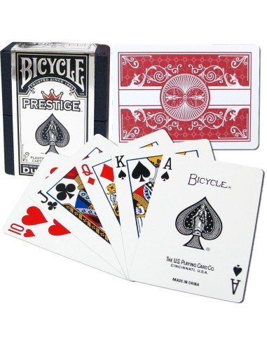 Juego de Cartas Bicycle Prestige Plastic Playing Cards Baraja poker Originales