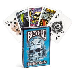 Juego de Cartas Bicycle Club Tatoo Playing Cards Baraja Pocker Originales