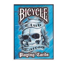 Juego de Cartas Bicycle Club Tatoo Playing Cards Baraja Pocker Originales