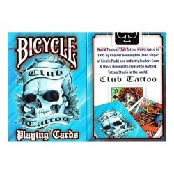 Juego de Cartas Bicycle Club Tatoo Playing Cards Baraja Pocker Originales