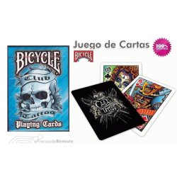 Juego de Cartas Bicycle Club Tatoo Playing Cards Baraja Pocker Originales
