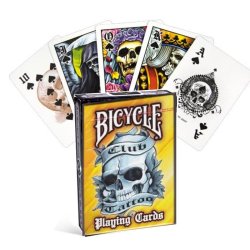 Juego de Cartas Bicycle Club Tatoo Playing Cards Baraja Pocker Originales