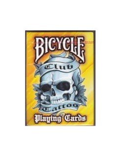 Juego de Cartas Bicycle Club Tatoo Playing Cards Baraja Pocker Originales 2