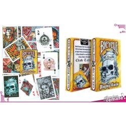 Juego de Cartas Bicycle Club Tatoo Playing Cards Baraja Pocker Originales
