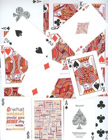 Juego de Cartas Bicycle Table Talk Playing Cards Baraja Pocker importadas