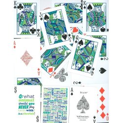 Juego de Cartas Bicycle Table Talk Playing Cards Baraja Pocker importadas