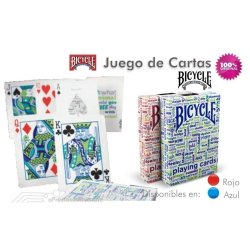 Juego de Cartas Bicycle Table Talk Playing Cards Baraja Pocker importadas