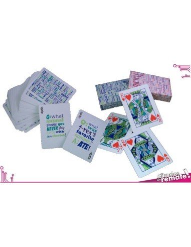 Juego de Cartas Bicycle Table Talk Playing Cards Baraja Pocker importadas