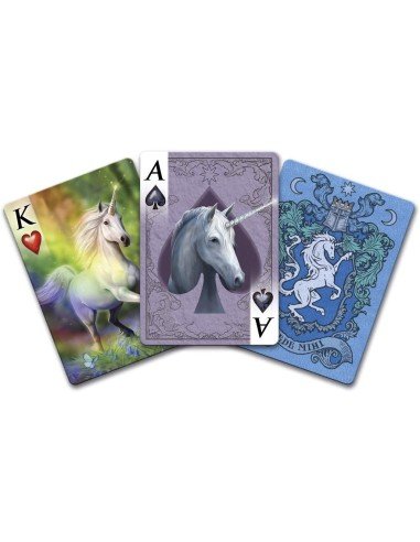 Juego de Cartas Dark Heart de Anne Stokes Unicorns