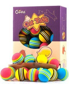 Juguete x45 Bolas suaves de colores para Mascota 2