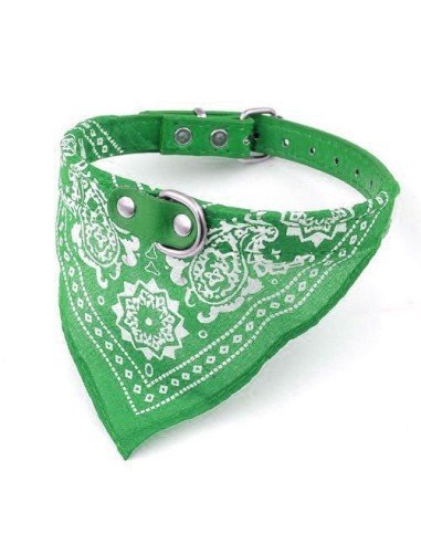 Collar con Pañoleta para Mascotas Grandes correa bandana perro