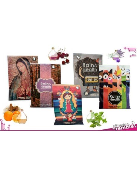 Ambientador Seco en Sachets sobres de mineral que atrapa humedad con aroma 