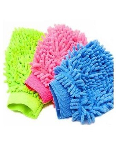 Guante de Ultralimpieza en Microfibra para vehiculos, lava y limpia fácil tu carro o moto