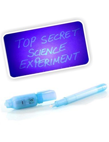 Lapicero mágico, esfero con tinta invisible Rojo