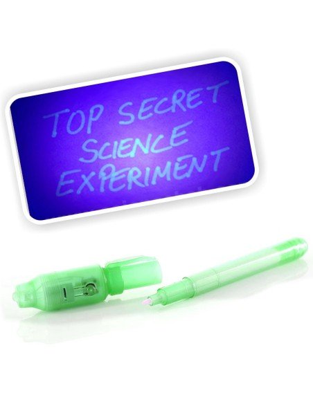 Lapicero mágico, esfero con tinta invisible Rojo