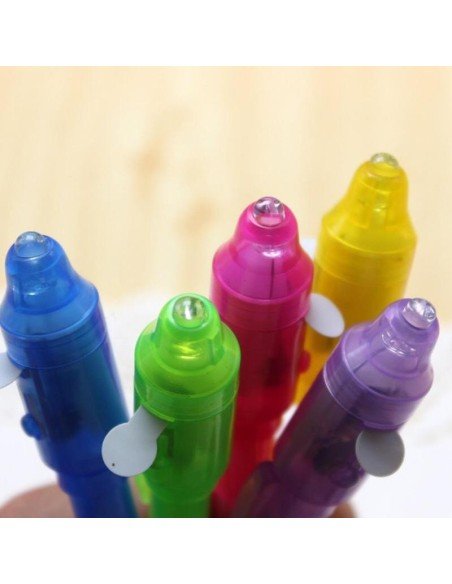 Lapicero mágico, esfero con tinta invisible Rosado