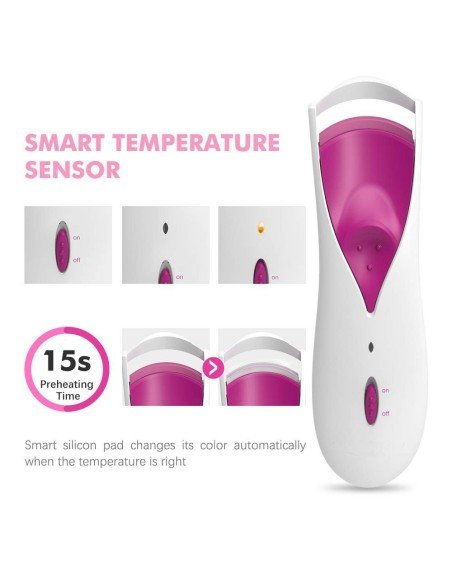 Rizador Eléctrico Pestañas Profesional enchurcador con calor