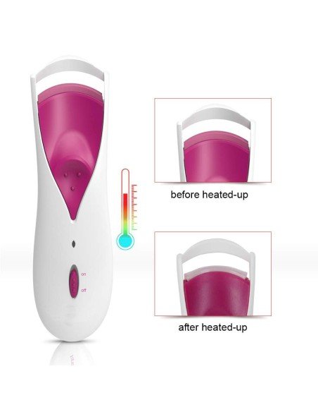 Rizador Eléctrico Pestañas Profesional enchurcador con calor