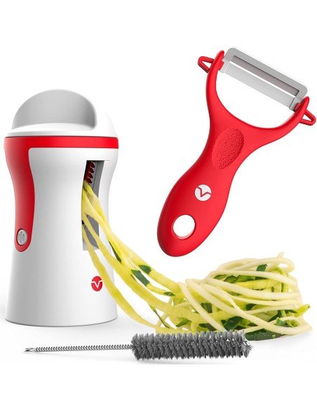 Renanador cortador en espiral de verduras elabora divertidas Renanador cortador en espiral de verduras elabora divertidas