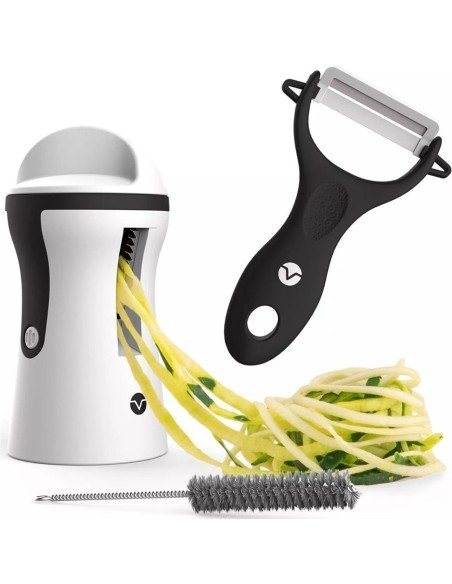 Renanador cortador en espiral de verduras elabora divertidas Renanador cortador en espiral de verduras elabora divertidas