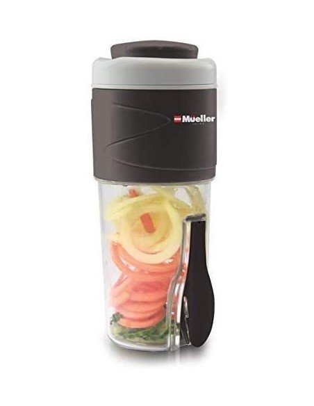 Spiral Slicer Rebanador cortador en espiral de verduras elabora  julianas rizadas