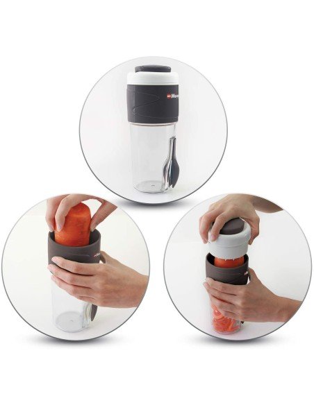 Spiral Slicer Rebanador cortador en espiral de verduras elabora  julianas rizadas