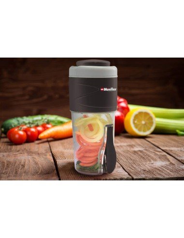 Spiral Slicer Rebanador cortador en espiral de verduras elabora  julianas rizadas