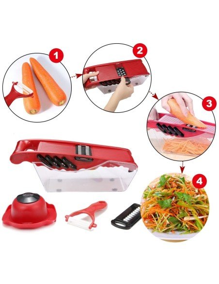 Ayudante de cocina Easy Slicer Picador Cortador Verduras Multiuso