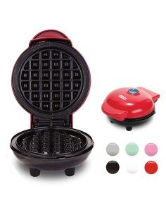 Mini máquina Para Hacer Wafles Individuales Galletas De Pizza