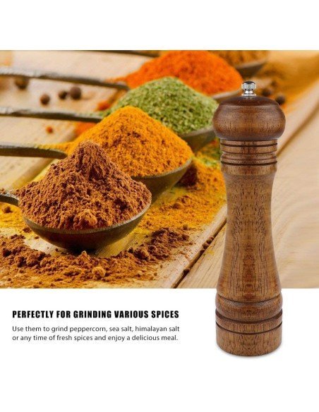 Pimentero de Madera Molino Pimienta 22cm ER Pimentero de Madera Molino Pimienta 22cm ER