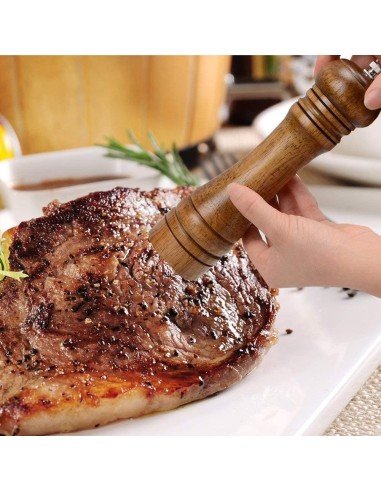 Pimentero de Madera Molino Pimienta 22cm ER