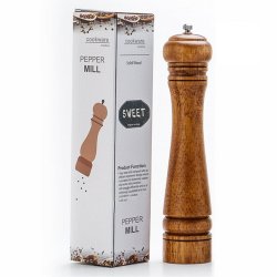 Pimentero de Madera Molino Pimienta 22cm ER