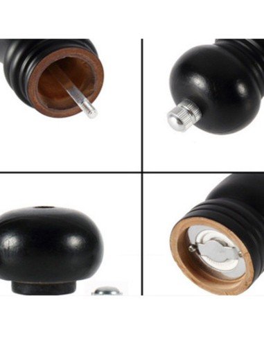 Pimetero de Madera Molino de Pimienta de 17cm