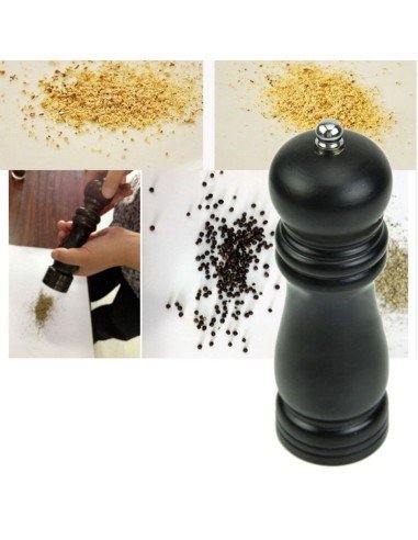Pimetero de Madera Molino de Pimienta de 17cm