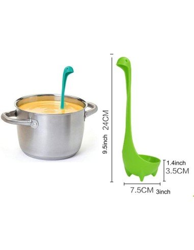 Cuchara Sopera En Forma De Dinosaurio, Diversión En Cocina