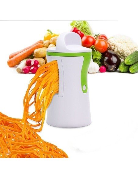 Spiral Slicer Rebanador cortador espiral de Zucchini Spiral Slicer Rebanador cortador espiral de Zucchini