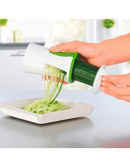 Spiral Slicer Rebanador cortador espiral de Zucchini Spiral Slicer Rebanador cortador espiral de Zucchini