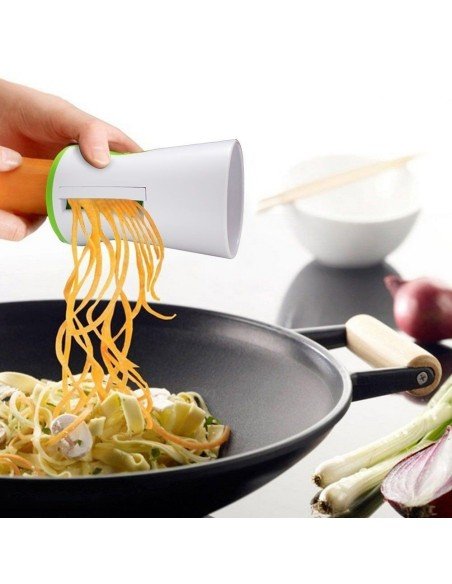 Spiral Slicer Rebanador cortador espiral de Zucchini Spiral Slicer Rebanador cortador espiral de Zucchini