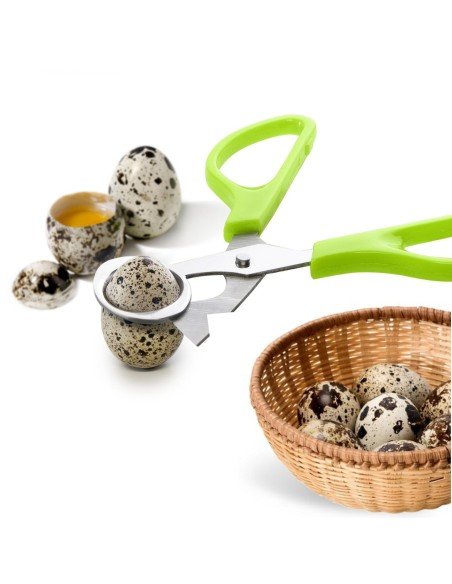 Tijeras Egg Slicer Topper Cortador de Huevo de Codorniz